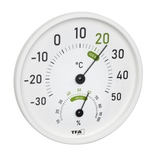 Thermo-Hygrometer f&uuml;r Innen und Au&szlig;en