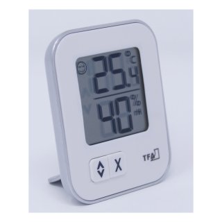 Digitales Thermo-Hygrometer wei&szlig; MOXX